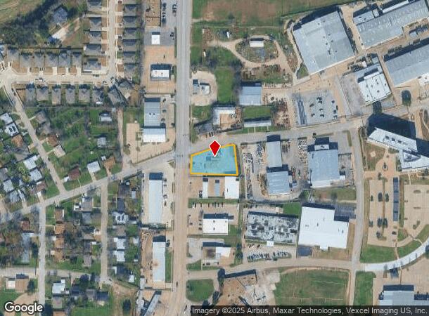  601 S Cherry Ln, Fort Worth, TX Parcel Map