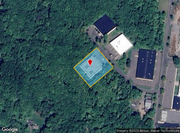 51 Bennett St, Suffield, CT Parcel Map
