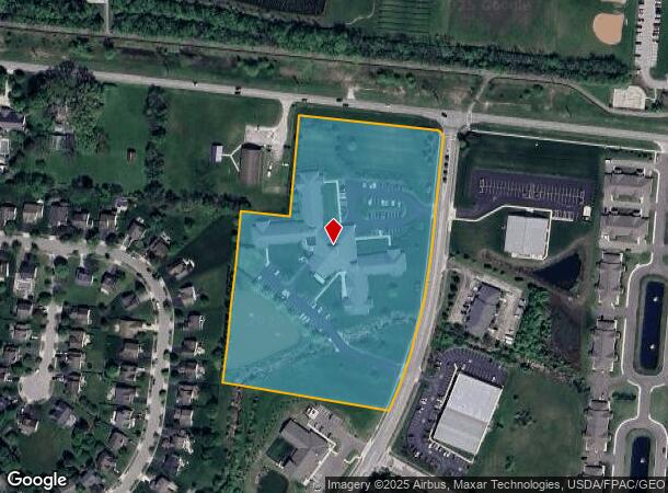  6725 Thrush Dr, Canal Winchester, OH Parcel Map