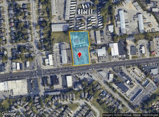  1107 Winchester Rd, Lexington, KY Parcel Map