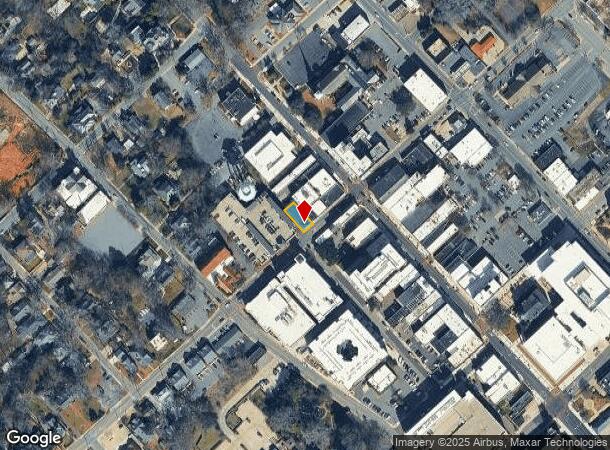  18 Cabarrus Ave W, Concord, NC Parcel Map