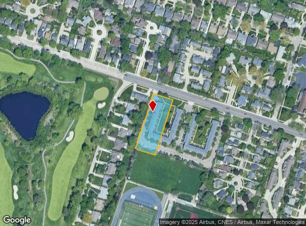 941 Vernier Rd, Grosse Pointe Woods, MI Parcel Map
