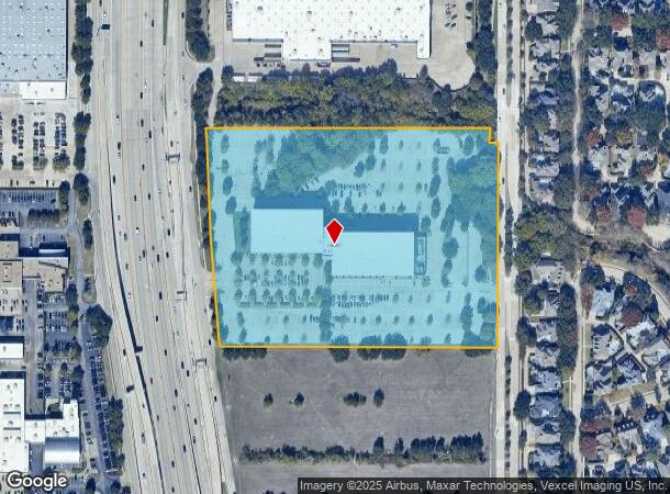  1640 Dallas Pkwy, Plano, TX Parcel Map