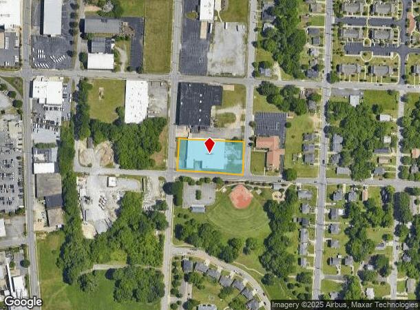  515 S Centennial St, High Point, NC Parcel Map