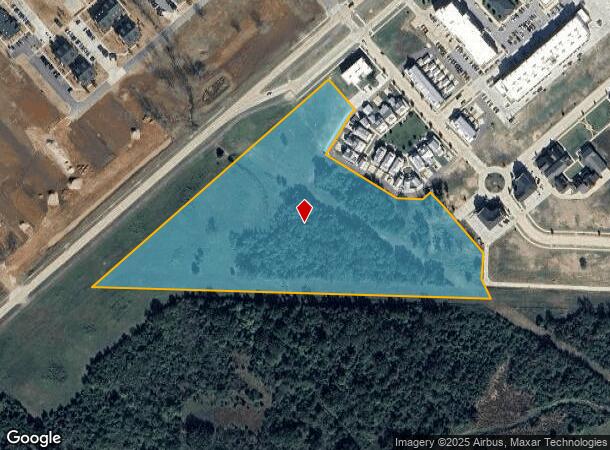 7401 Chad Colley Blvd, Barling, AR Parcel Map