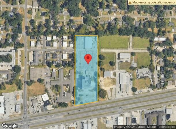  10225 Florida Blvd, Baton Rouge, LA Parcel Map