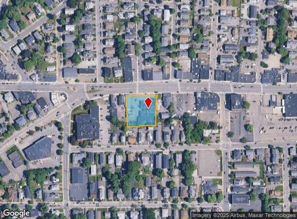  922 Main St, Waltham, MA Parcel Map