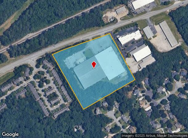  1900 Buford Hwy, Duluth, GA Parcel Map