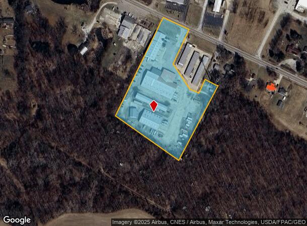  4135 Park Ave W, Ontario, OH Parcel Map