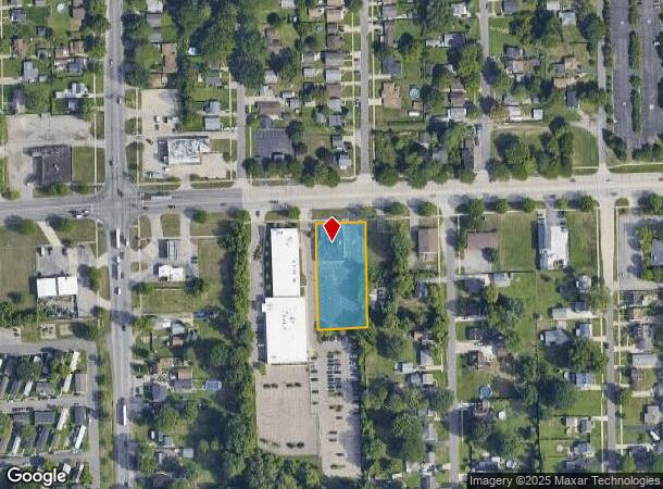  25621 Ecorse Rd, Taylor, MI Parcel Map