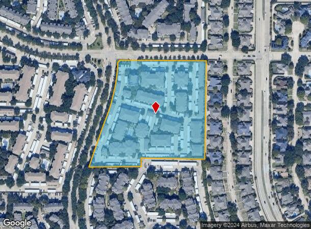  3900 Briargrove Ln, Dallas, TX Parcel Map