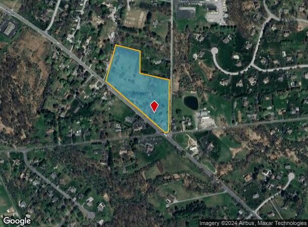  1403 Horseshoe Park, Glenmoore, PA Parcel Map