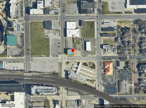  536 S Main St, South Bend, IN Parcel Map