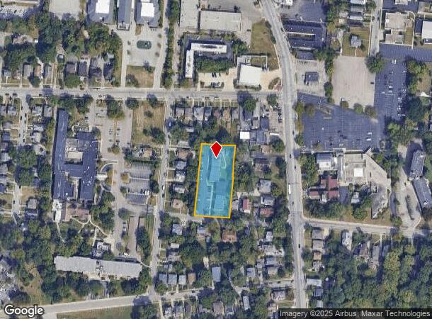  1624 Linden Dr, Cincinnati, OH Parcel Map