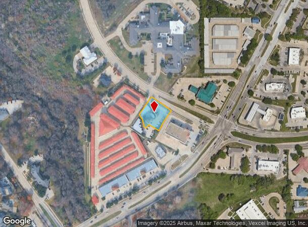  7551 Oakmont Blvd, Fort Worth, TX Parcel Map