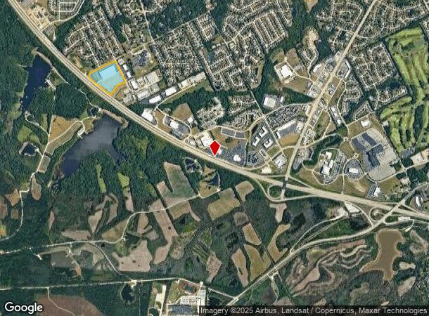 1635 Technology Dr, O Fallon, MO Parcel Map