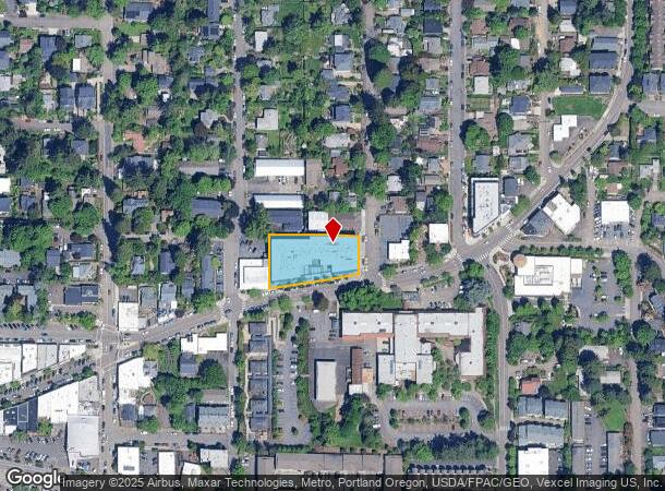  7705 Sw Capitol Hwy, Portland, OR Parcel Map