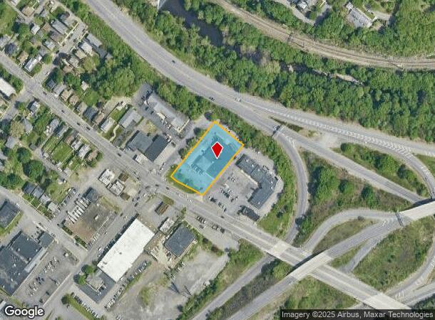 1101 Moosic St, Scranton, PA Parcel Map
