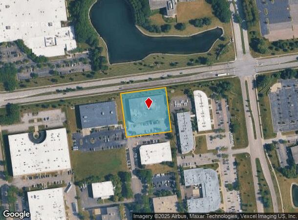 575 Exchange Ct, Aurora, IL Parcel Map