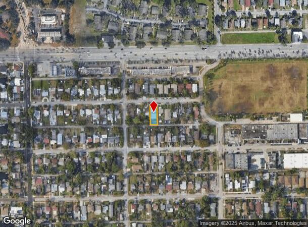 2432 Sherman St, Hollywood, FL Parcel Map