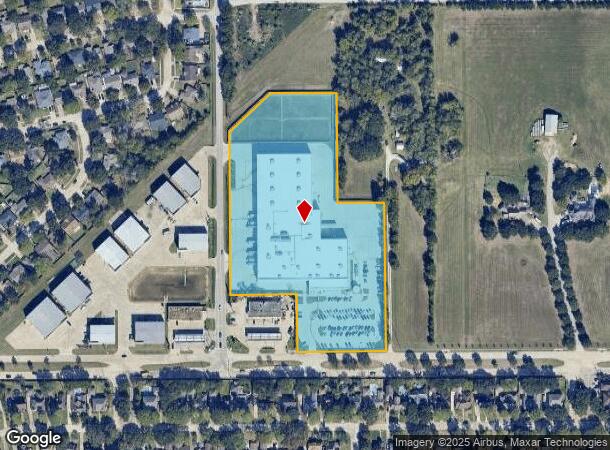 2102 Elrod Rd, Katy, TX Parcel Map