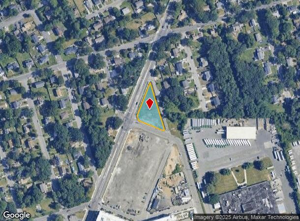  1627 Straight Path, Wyandanch, NY Parcel Map