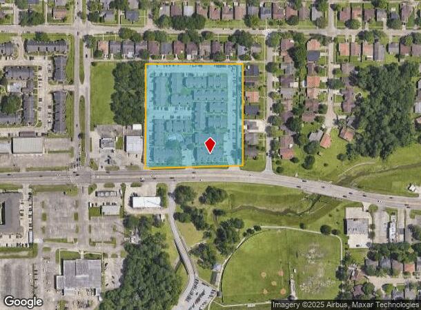  14445 Wallisville Rd, Houston, TX Parcel Map