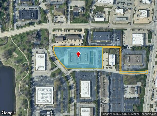 2110 Fox Dr, Champaign, IL Parcel Map
