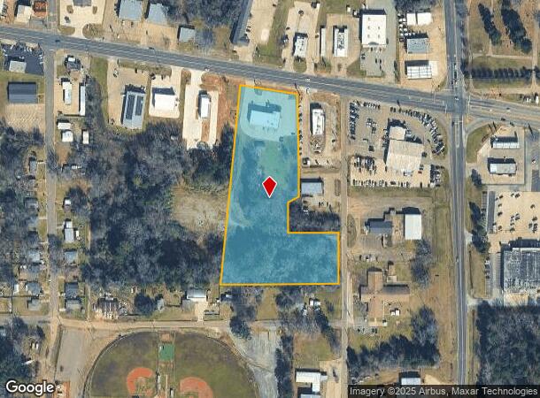 1050 Broadway Ave, Gladewater, TX Parcel Map