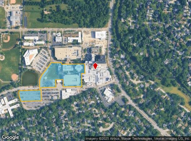  801 S Washington St, Naperville, IL Parcel Map
