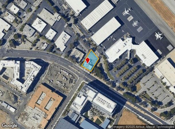  1180 Coleman Ave, San Jose, CA Parcel Map