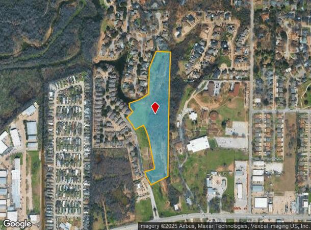 501 Lochngreen Trl, Arlington, TX Parcel Map