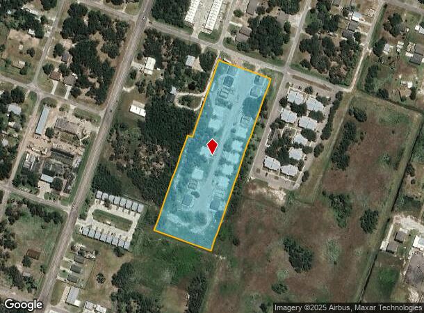 1601 S Mathis St, Rockport, TX Parcel Map
