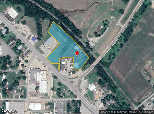  2210 Church Ave, Harrah, OK Parcel Map