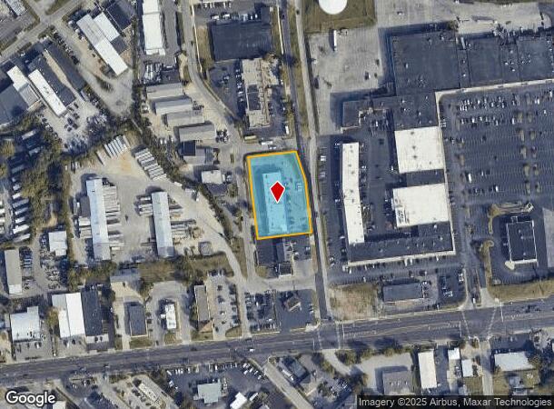  1019 Industry Rd, Lexington, KY Parcel Map