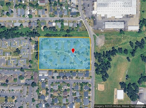 1115 Mill St, Silverton, OR Parcel Map