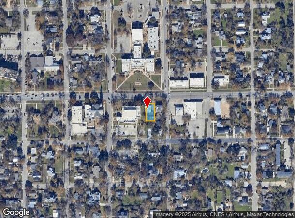 514 E University Ave, Georgetown, TX Parcel Map