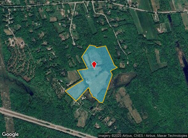  845 Upper Straw Rd, Contoocook, NH Parcel Map