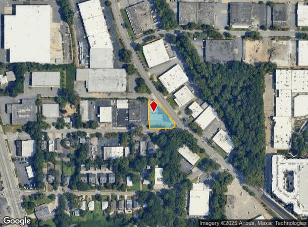 1386 Woodmont Ln Nw, Atlanta, GA Parcel Map
