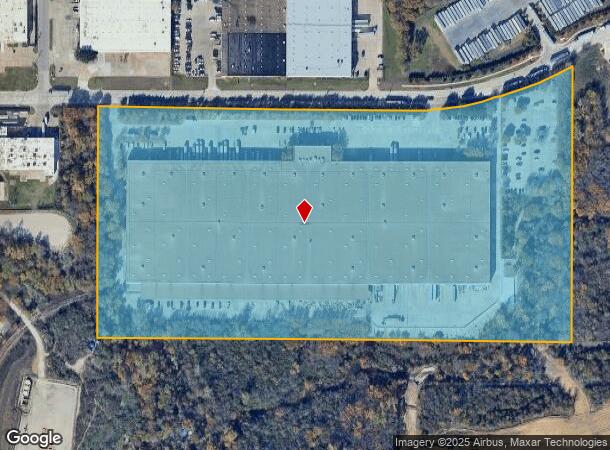  3800 Avenue E E, Arlington, TX Parcel Map