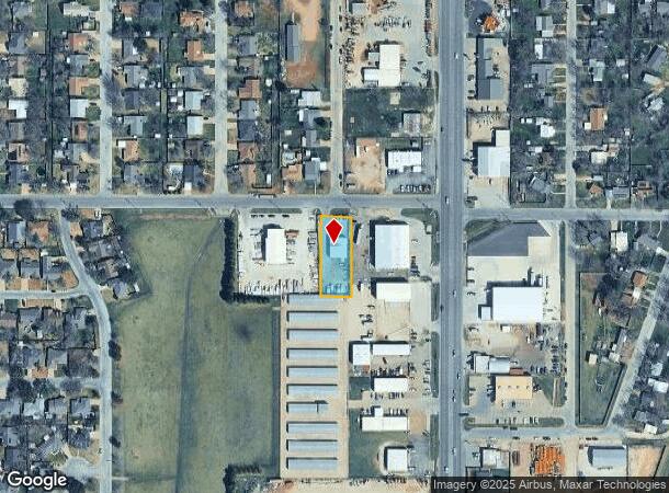  1701 S 32Nd St, Abilene, TX Parcel Map