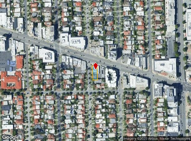 8630 Wilshire Blvd, Beverly Hills, CA Parcel Map