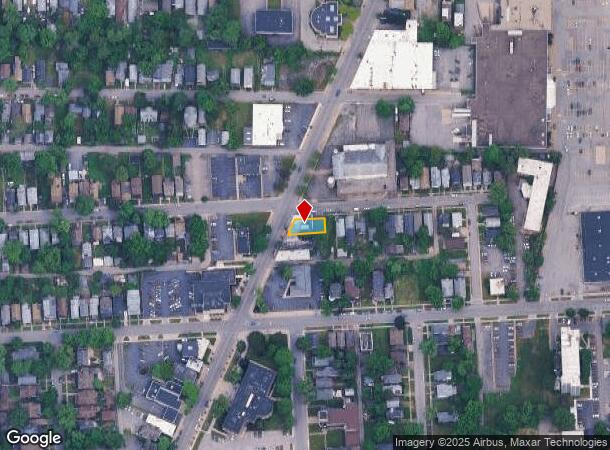 829 Main St, Niagara Falls, NY Parcel Map