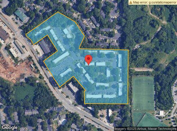  707 Franklin Gtwy Se, Marietta, GA Parcel Map