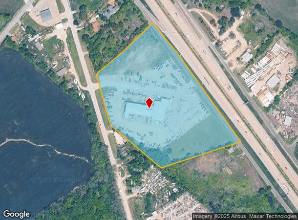 4839 N Interstate Highway 45, Ennis, TX Parcel Map