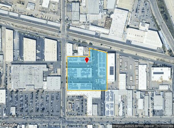  7230-7240 Bellaire Ave, North Hollywood, CA Parcel Map