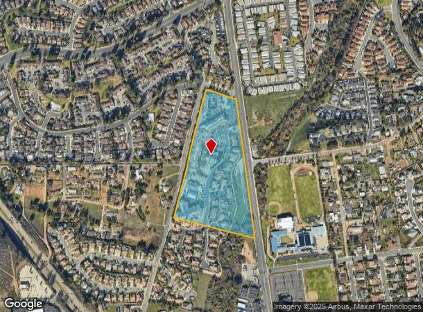  100 Holland Gln, Escondido, CA Parcel Map