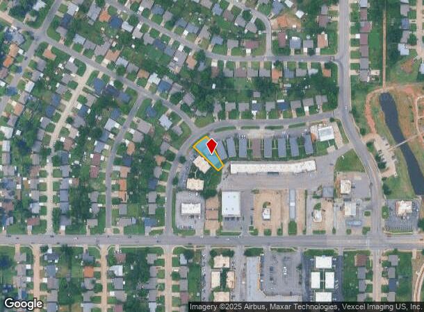  1412 N Norman Ave, Moore, OK Parcel Map