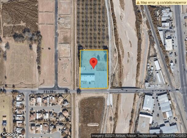  311 W Borderland Rd, El Paso, TX Parcel Map