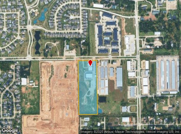  20141 Schiel Rd, Cypress, TX Parcel Map